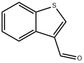 1-Benzothiophene-3-carbaldehyde Structural