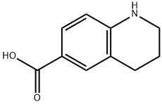 1,2,3,4-TETRAHYDRO-6-QUINOLINECARBOXYLIC ACID Structural