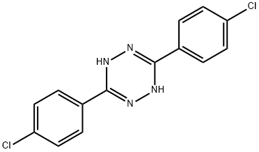 3,6-BIS(4-CHLOROPHENOYL)-1,2-DIHYDRO-1,2,4,5 TETRAZINE Structural