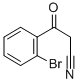 2-Bromobenzoylacetonitrile Structural