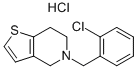 TICLOPIDINE,TICLOPIDINE HCL,TICLOPIDINE HYDROCHLORIDE,Ticlopidine HCl ( EDMF /COS)