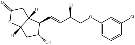 CLOPROSTENOL LACTONE DIOL Structural