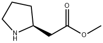 METHYL (2S)-PYRROLIDIN-2-YLACETATE Structural