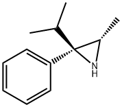 Aziridine, 3-methyl-2-(1-methylethyl)-2-phenyl-, cis- (9CI) Structural