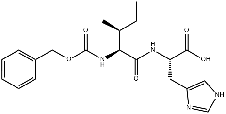 Z-ILE-HIS-OH Structural