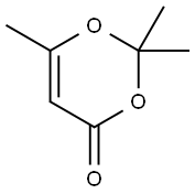 2,2,6-Trimethyl-4H-1,3-dioxin-4-one Structural Picture