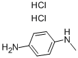 N-METHYL-1,4-PHENYLENEDIAMINE DIHYDROCHLORIDE Structural