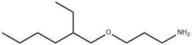 2-Ethylhexyloxypropylamine Structural