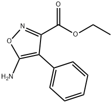 Ethyl 5-amino-4-phenylisoxazole-3-carboxylate Structural