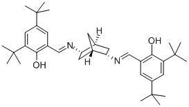 (1S,2S,4S,5S)-2,5-BIS(3,5-DI-TERT-BUTYL-2-HYDROXYBENZYLIDENEAMINO)BICYCLO[2.2.1]HEPTANE Structural