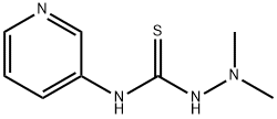 Hydrazinecarbothioamide, 2,2-dimethyl-N-3-pyridinyl- (9CI) Structural