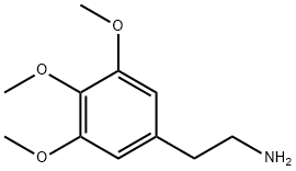 3,4,5-TRIMETHOXYPHENETHYLAMINE, HYDROCHLORIDE Structural