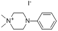 1,1-DIMETHYL-4-PHENYLPIPERAZINIUM IODIDE Structural