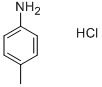 4-Methylaniline hydrochloride Structural Picture