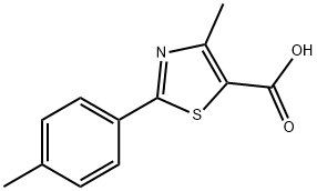 4-METHYL-2-(4-METHYLPHENYL)-1,3-THIAZOLE-5-CARBOXYLIC ACID