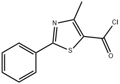 4-METHYL-2-PHENYL-1,3-THIAZOLE-5-CARBONYL CHLORIDE,4-Methyl-2-phenyl-1,3-thiazole-5-carbonyl chloride ,97%