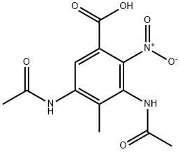 3,5-BIS(ACETYLAMINO)-4-METHYL-2-NITRO-BENZOIC ACID