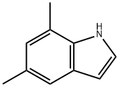 5,7-Dimethyl-1H-indole Structural