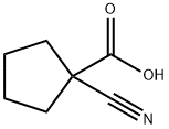 Cyclopentanecarboxylic acid, 1-cyano- Structural