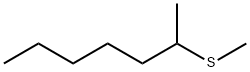 Heptane, 2-(methylthio)- Structural