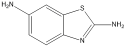 benzothiazole-2,6-diamine Structural