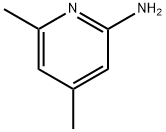 2-Amino-4,6-dimethylpyridine Structural