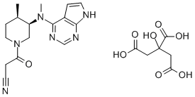 Tofacitinib citrate Structural