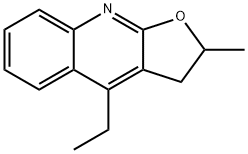 Furo[2,3-b]quinoline, 4-ethyl-2,3-dihydro-2-methyl- (9CI) Structural