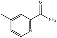 2-Pyridinecarboxamide,4-methyl-(9CI) Structural