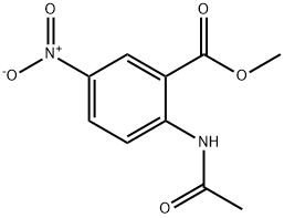 METHYL 2-(ACETYLAMINO)-5-NITROBENZOATE Structural