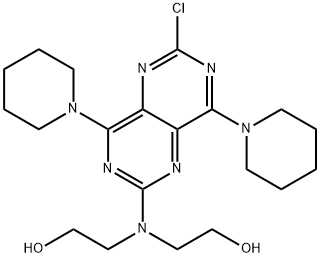 6-Des(diethanolamino)-6-chloro Dipyridamole Structural