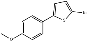 2-BROMO-5-(4-METHOXYPHENYL)THIOPHENE Structural