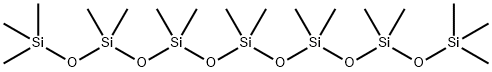 hexadecamethylheptasiloxane Structural