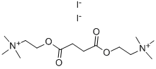 O,O-SUCCINYLDICHOLINE IODIDE Structural