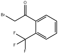 2-(TRIFLUOROMETHYL)PHENACYL BROMIDE Structural