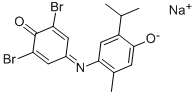 2,6-DIBROMO-2'-METHYL-5'-ISOPROPYLINDOPHENOL SODIUM SALT Structural