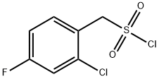 (2-chloro-4-fluorophenyl)methanesulfonyl chloride