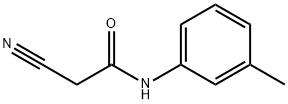 2-CYANO-N-M-TOLYL-ACETAMIDE Structural