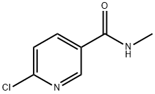 6-CHLORO-N-METHYL-NICOTINAMIDE Structural