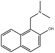 1-[(DIMETHYLAMINO)METHYL]-2-NAPHTHOL Structural