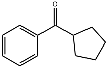 CYCLOPENTYL PHENYL KETONE Structural Picture