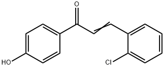 2-CHLORO-4'-HYDROXYCHALCONE Structural