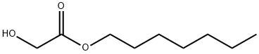 heptyl 2-hydroxyacetate Structural