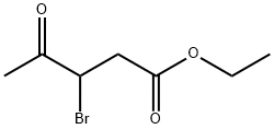 3-BROMO-4-OXO-PENTANOIC ACID ETHYL ESTER Structural