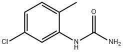 5-Chloro-2-methylphenylurea Structural