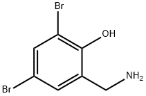 3,5-DIBROMO-2-HYDROXYBENZYLAMINE Structural