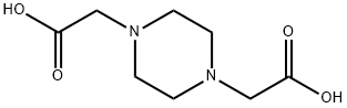piperazine-1,4-diacetic acid Structural