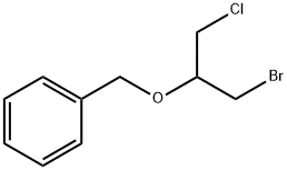 Benzene, [[2-broMo-1-(chloroMethyl)ethoxy]Methyl]- Structural