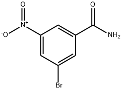 3-BROMO-5-NITROBENZAMIDE Structural