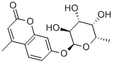 4-METHYLUMBELLIFERYL-ALPHA-L-FUCOPYRANOSIDE Structural